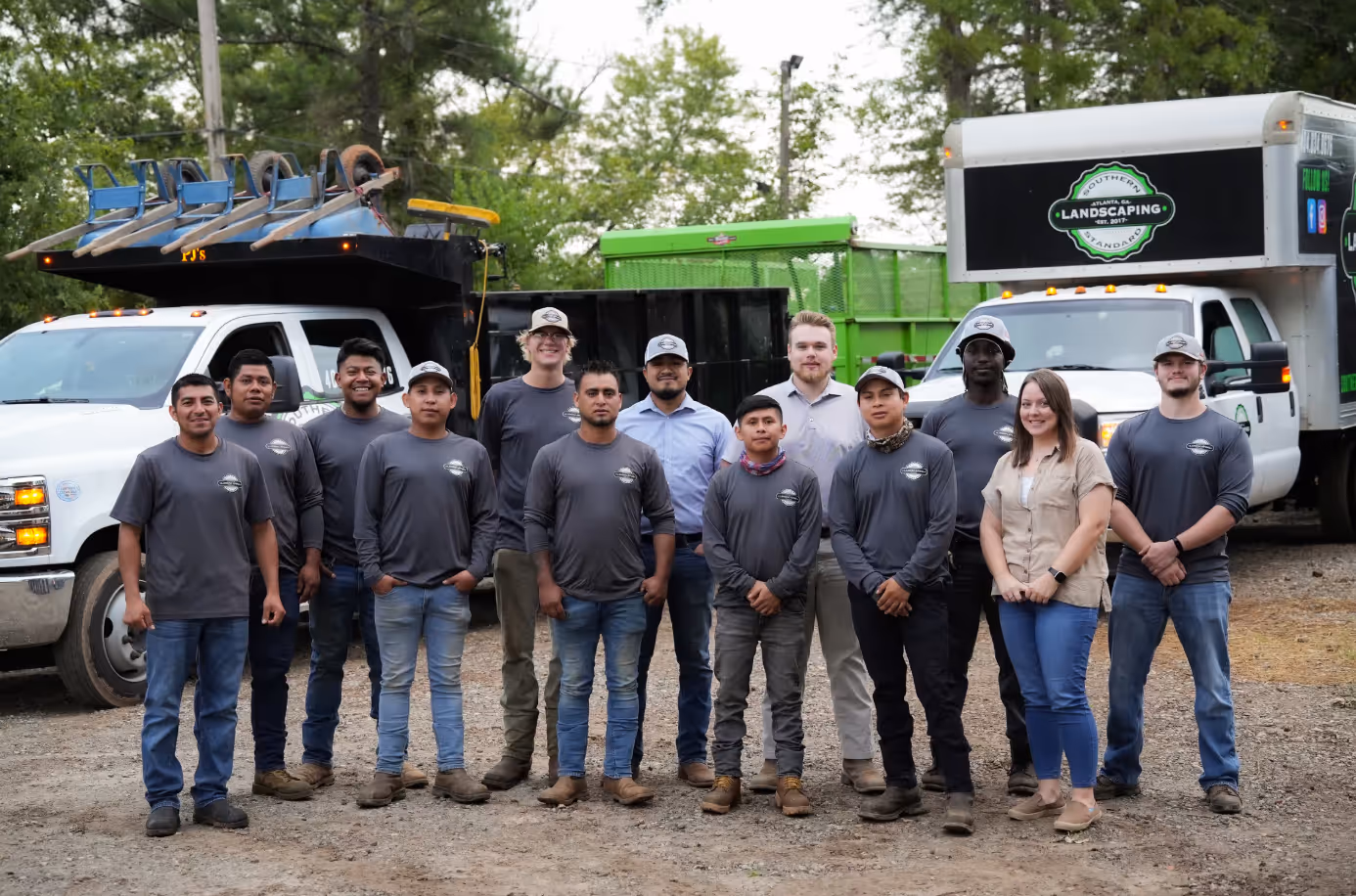 The Southern Standard Landscaping team